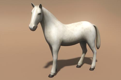 White horse preview image